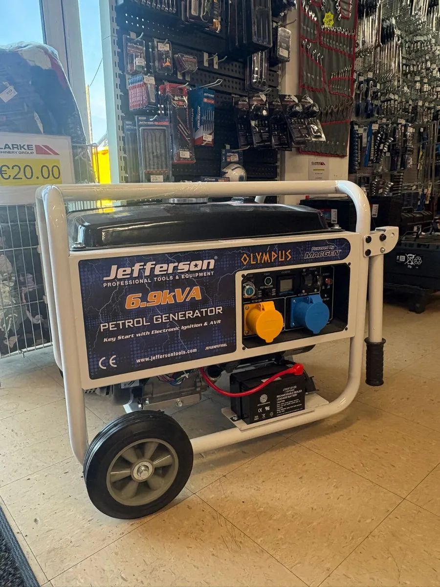 6.9kva Jefferson Generator - Image 1