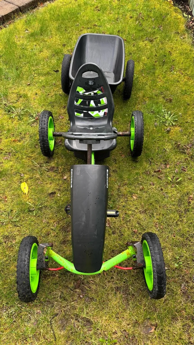 Berg go kart and trailer - Image 2