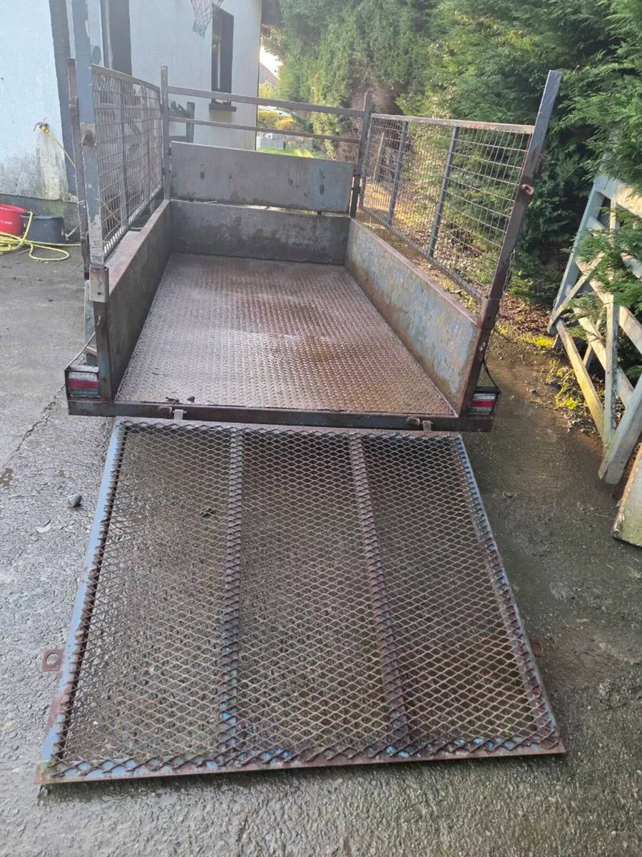 8x4 trailer with mesh sides - Image 3