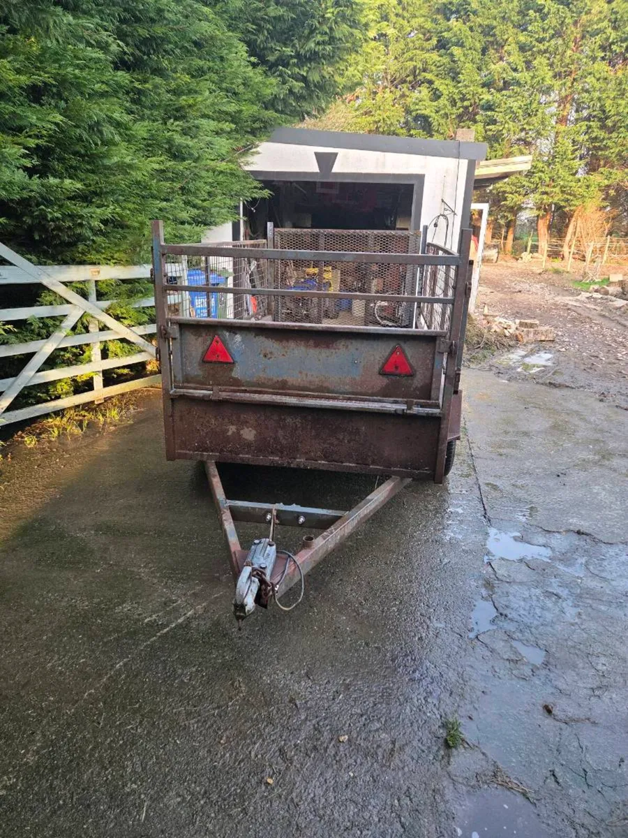 8x4 trailer with mesh sides - Image 4