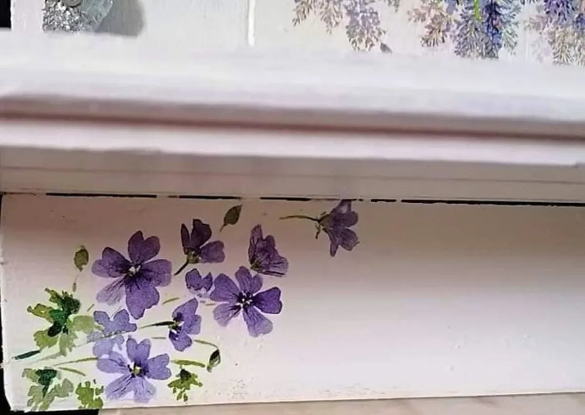 Enchanted fairy door/decorative shelf display - Image 3