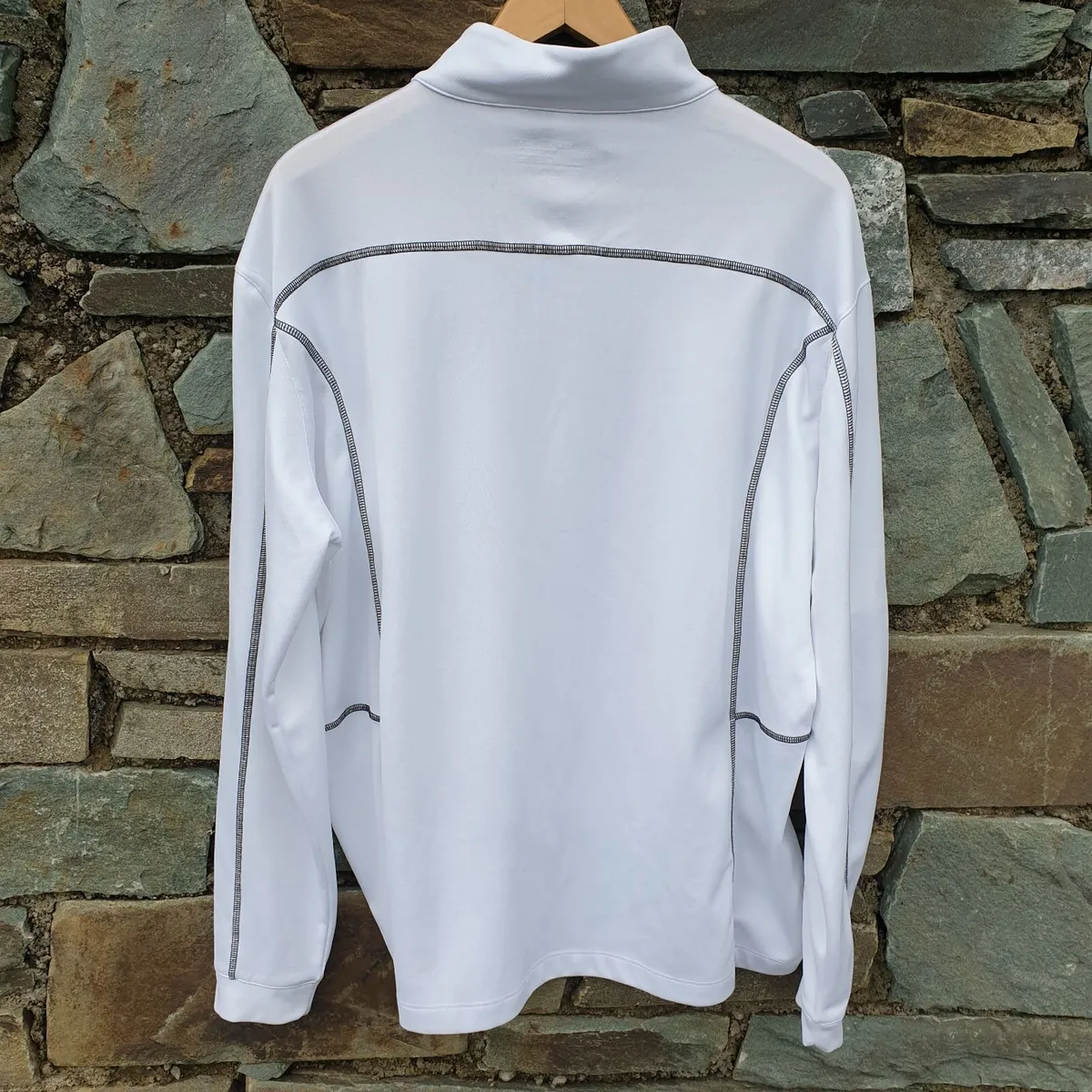 Columbia golf shirt omni wick white mens XL - Image 2