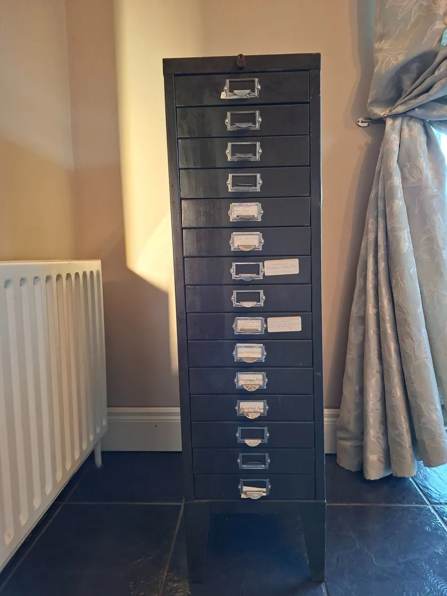 Industrial vintage workshop drawers - Image 2