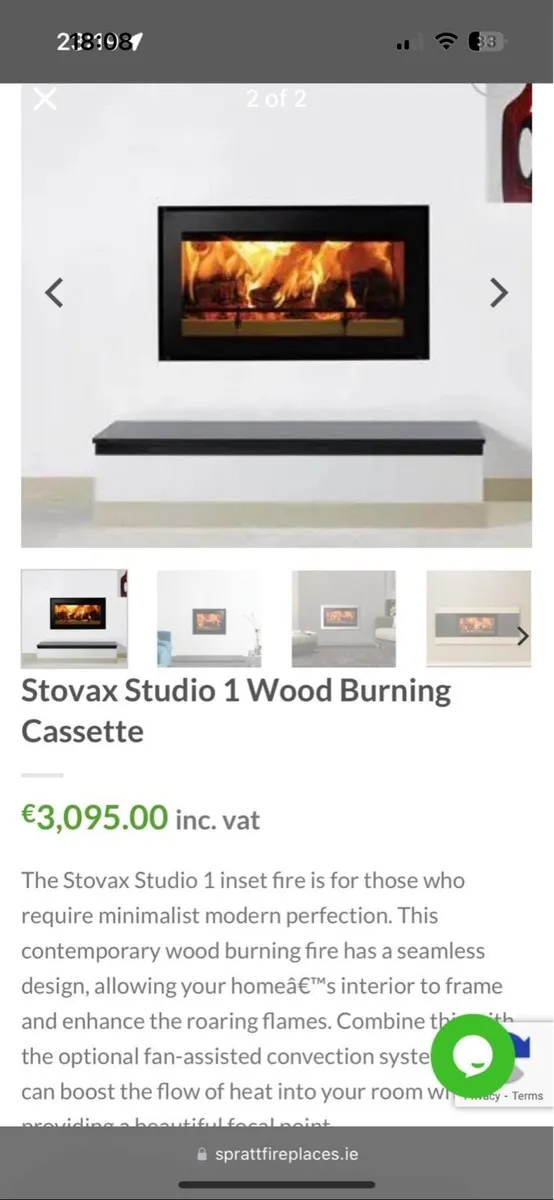 Insert stove - Image 2