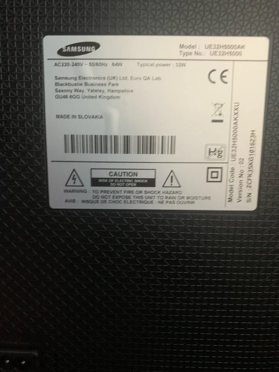 Samsung television - Image 2