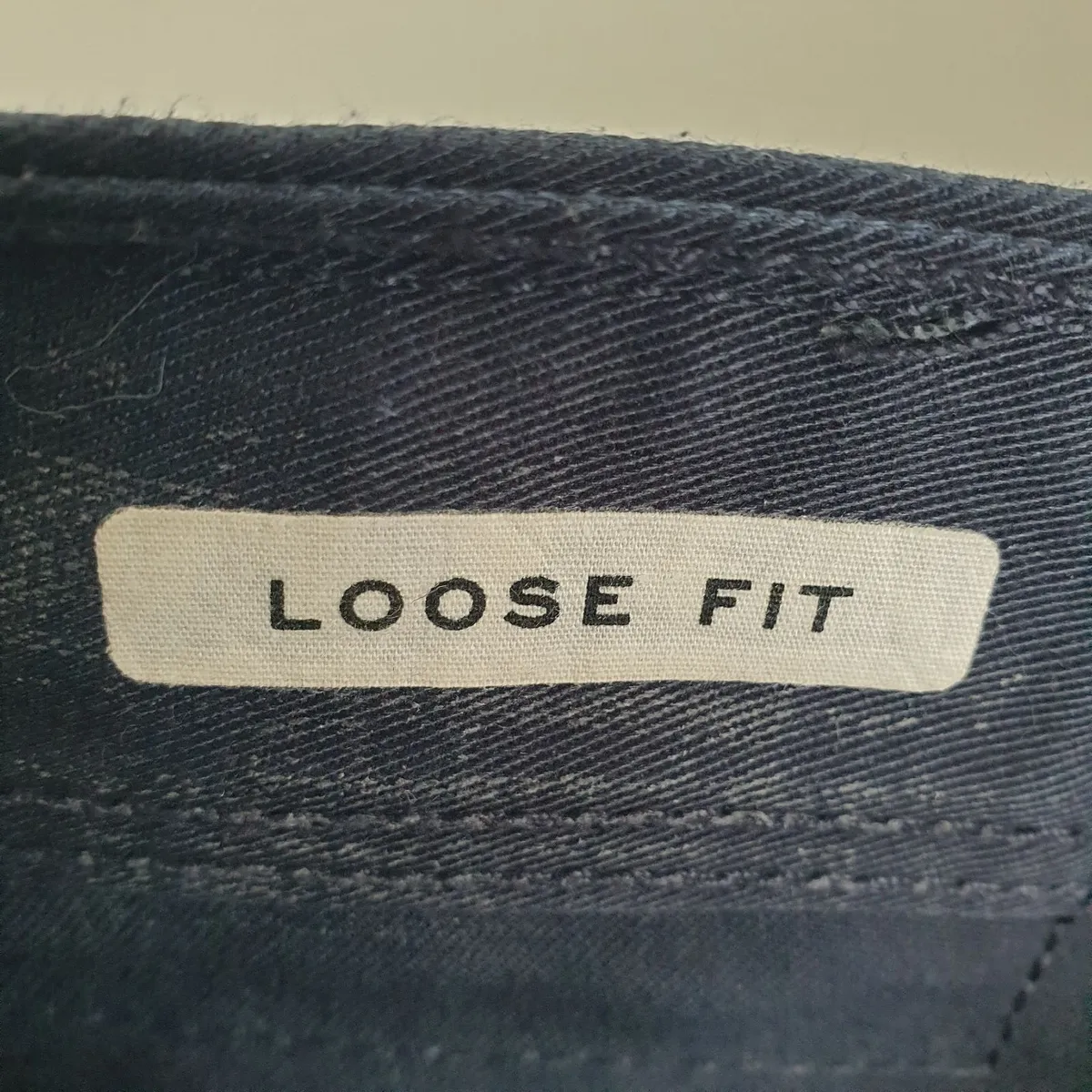 Jack & Jones Core navy shorts workwear loose fit - Image 4