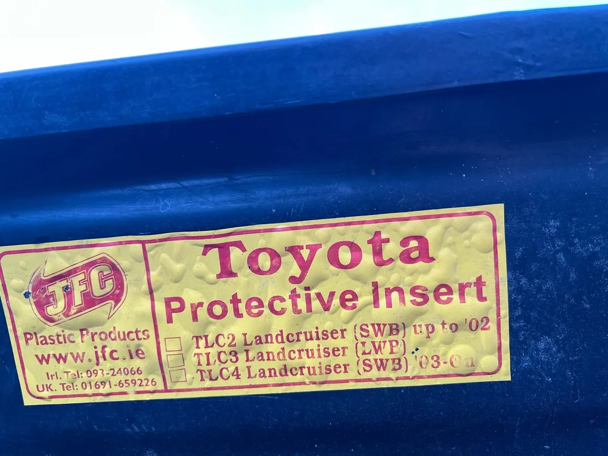 Land Cruiser lwb insert - Image 2