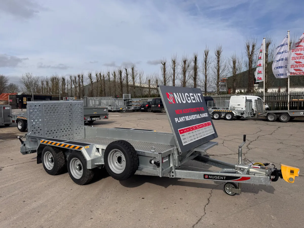 In Stock ✅ Nugent range 12x5’4 plant trailer - Image 1
