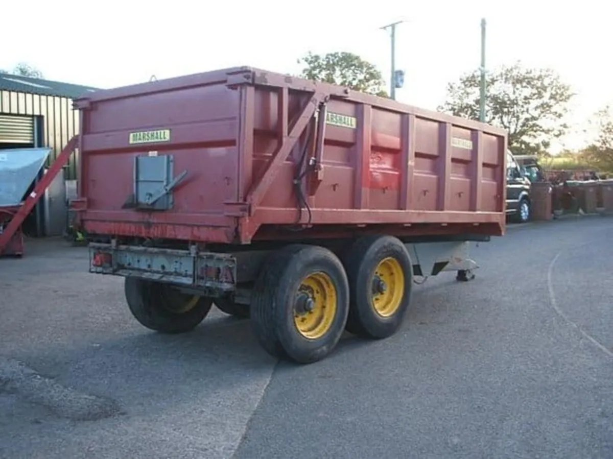 MARSHALL MB10, 10.5T, 16' x 8' GRAIN TRAILER - Image 4