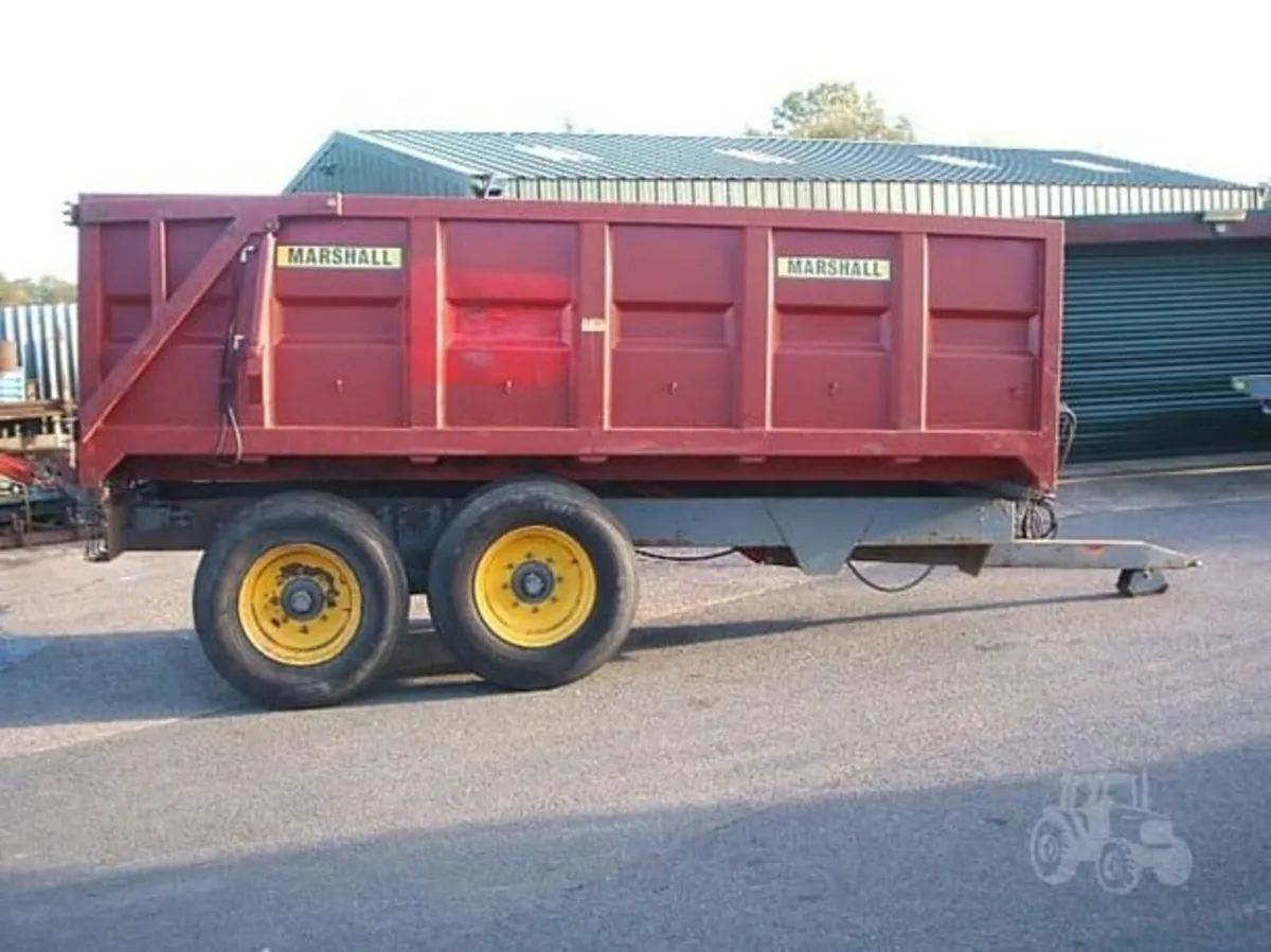 MARSHALL MB10, 10.5T, 16' x 8' GRAIN TRAILER - Image 3