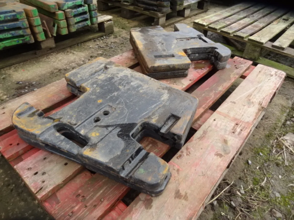 John Deere 50kg Front Tractor Weights - Image 3