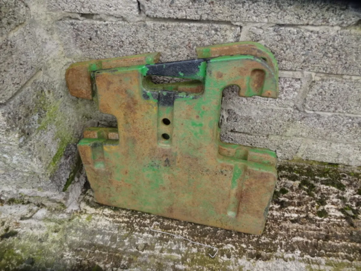 John Deere 50kg Front Tractor Weights - Image 4