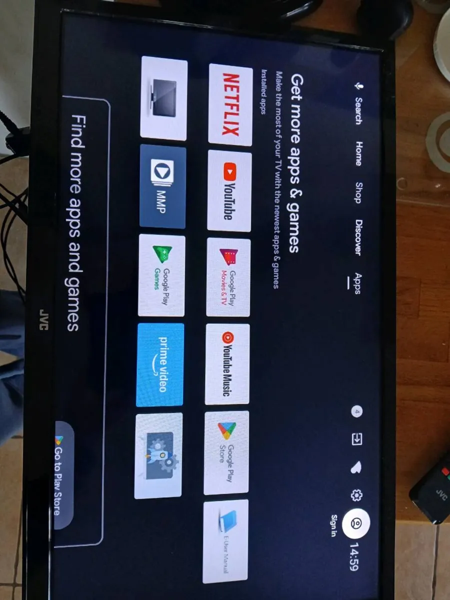 JVC 24" LED Smart HD TV / Unispectra antenna - Image 1