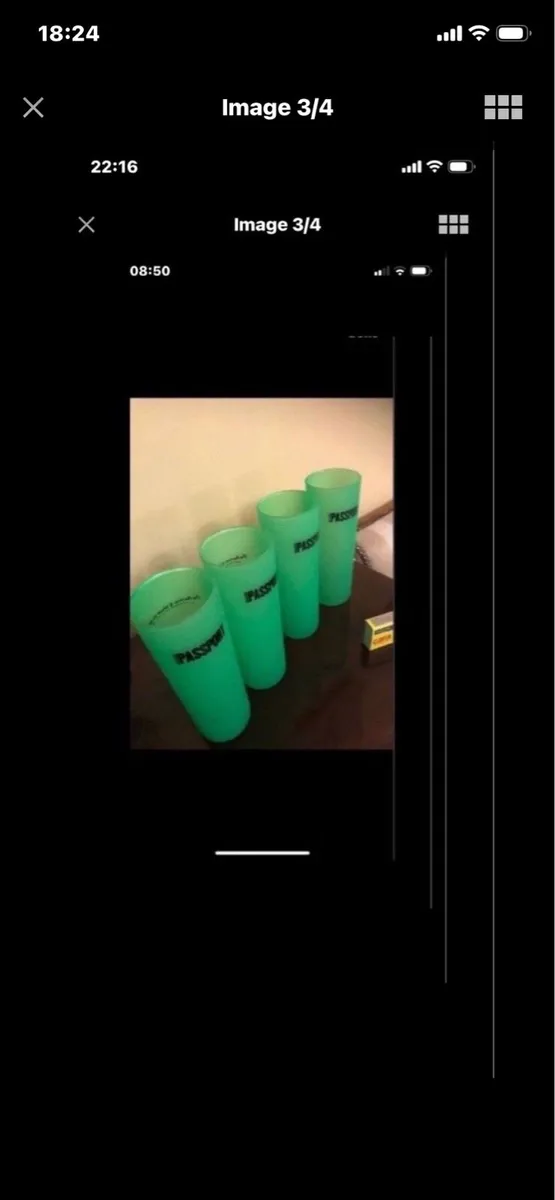 Rare Passport Scotch Whisky Glasses (4) - Image 3