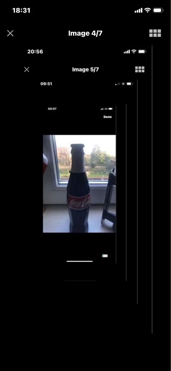 Very Rare Coca  Coka Metal Door Handles - Image 4