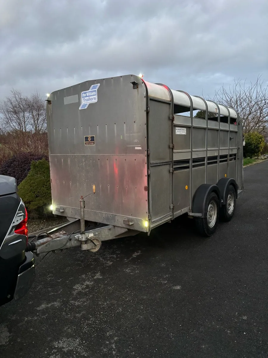 12x6 Ifor Williams cattle box - Image 1