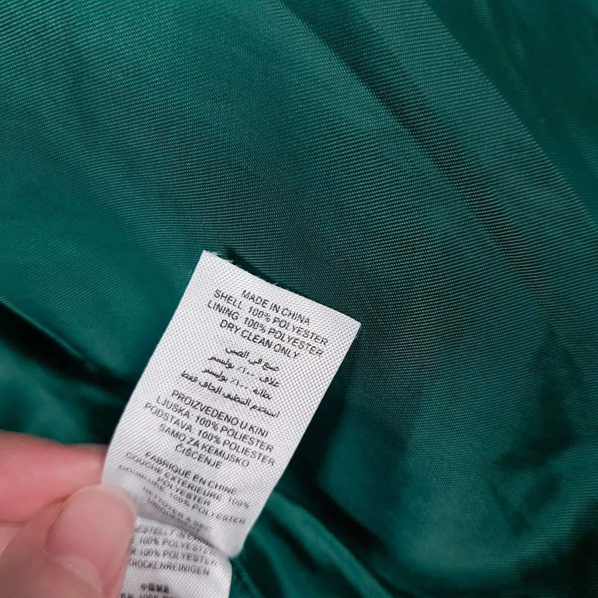 Missguided Green Sherpa Teddy Jacket 8UK/36EU - Image 3