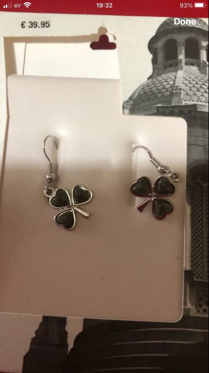 Ladies new sliver earrings €20 - Image 3