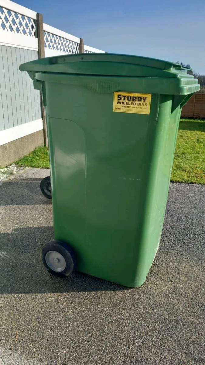 2 Wheelie  Bin 240Ltrs - Image 1