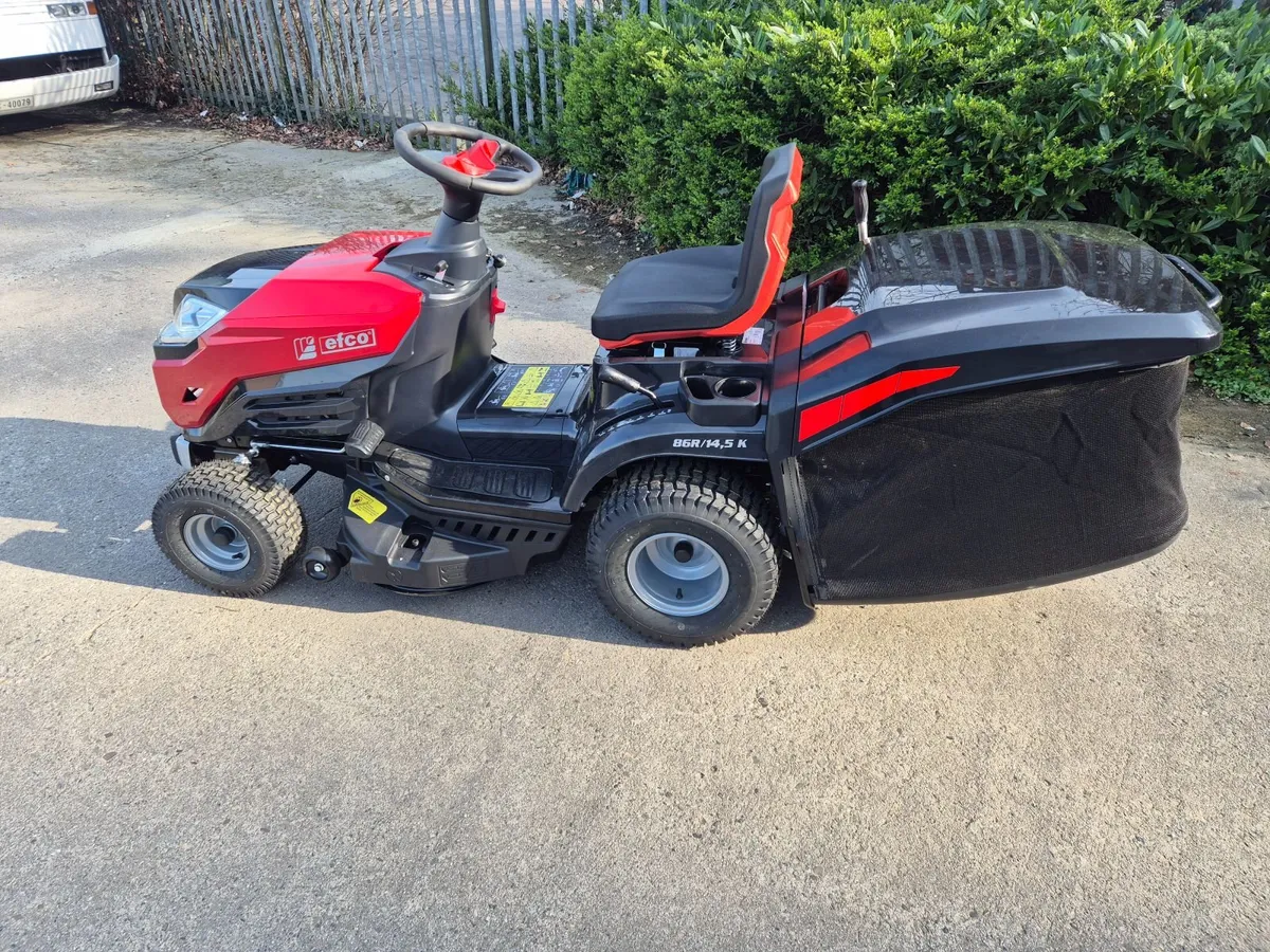 New Efco 86R 14.5K Ride On Lawnmower - Image 4