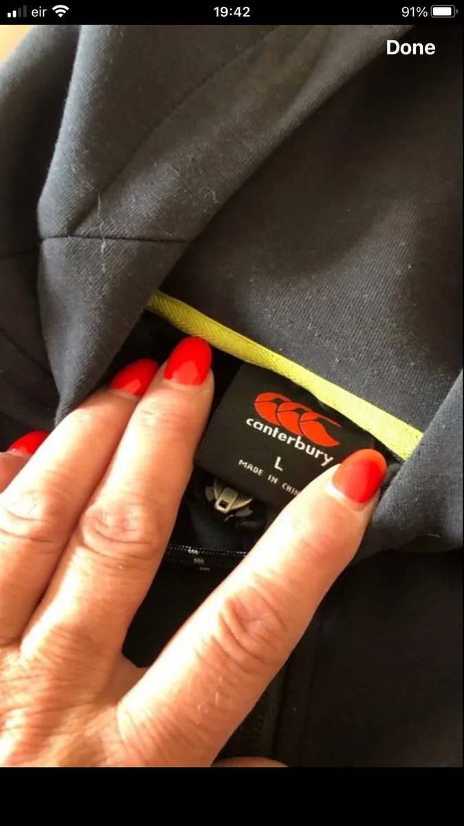 Mens hoodie size L €10 - Image 3