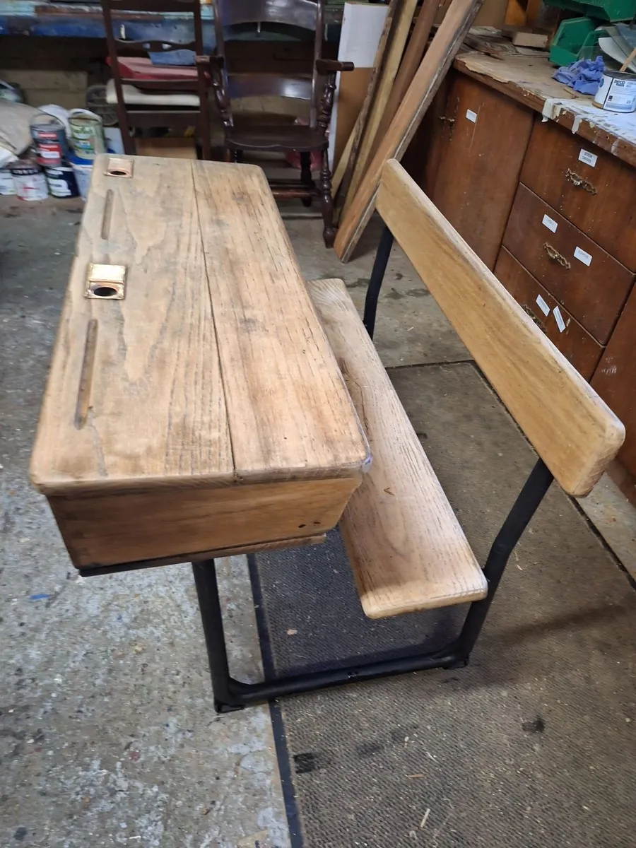 School desks  restored 2 off