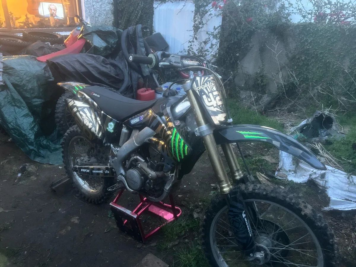 2008 CRF250R Twin Pipe - Image 2