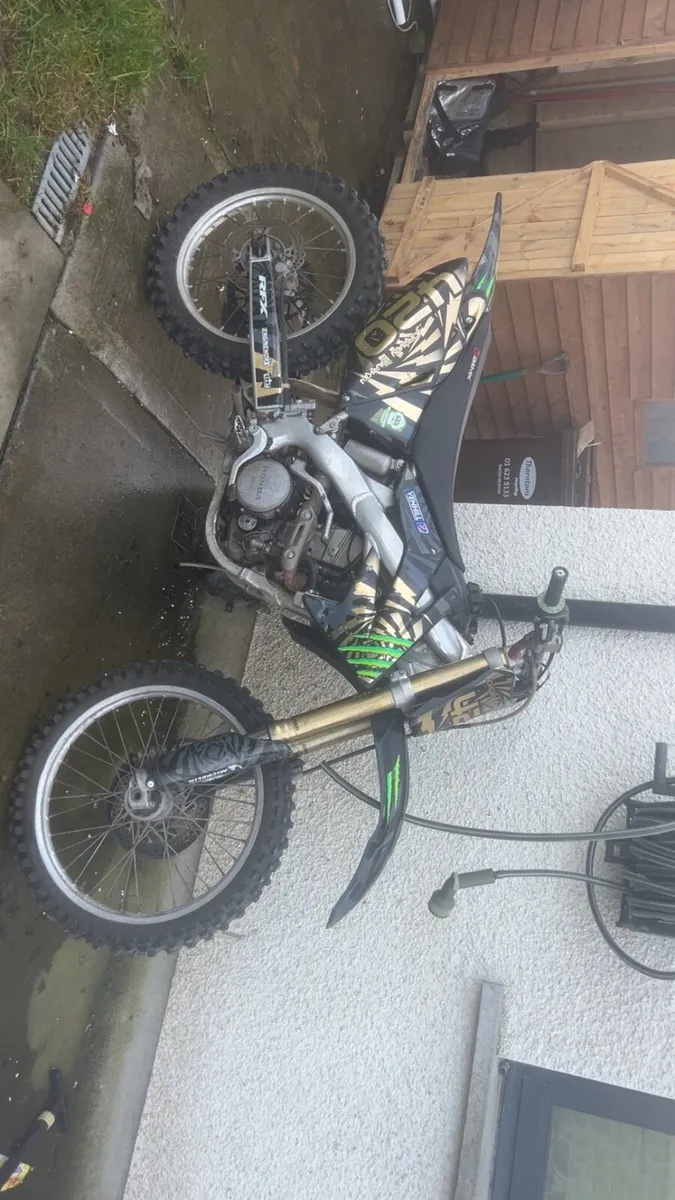 2008 CRF250R Twin Pipe - Image 1