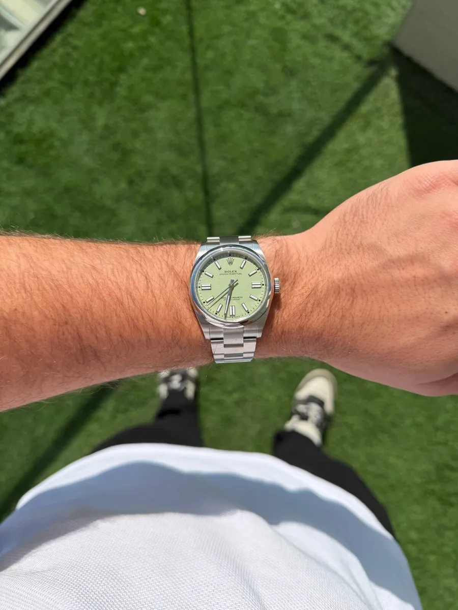 Rolex Oyster Perpetual Pistachio - Image 2