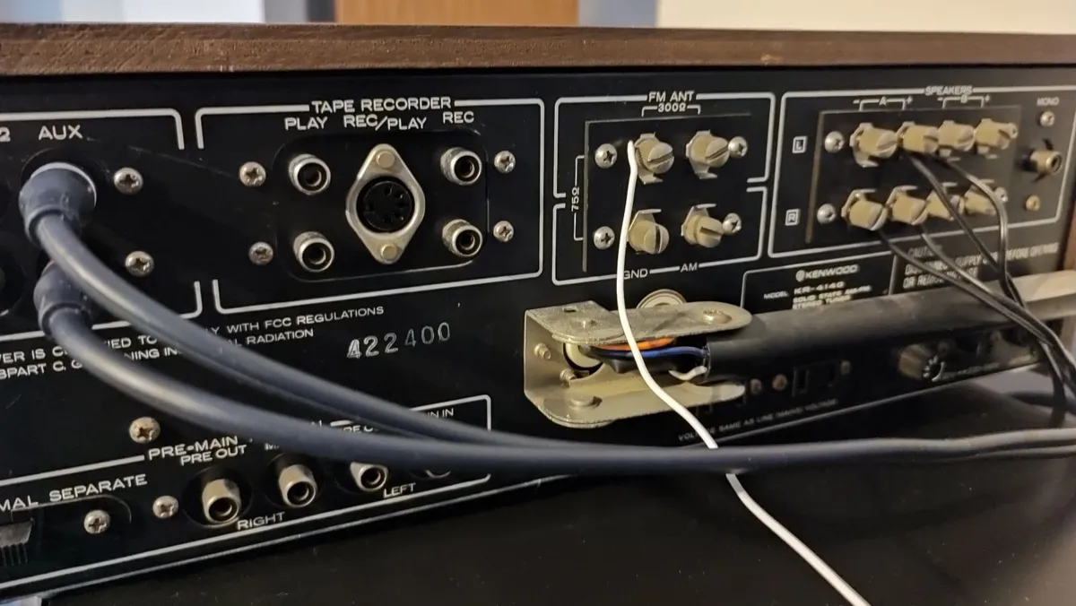 Vintage KENWOOD KR-4140 Receiver/amplifier.LikeNEW - Image 3