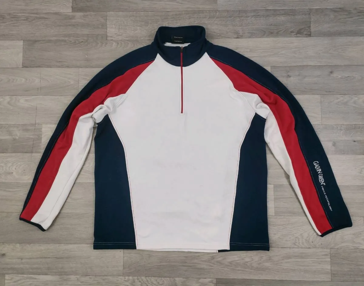 Galvin Green Insula Fleece Half Zip Golf Jumper M - Image 1