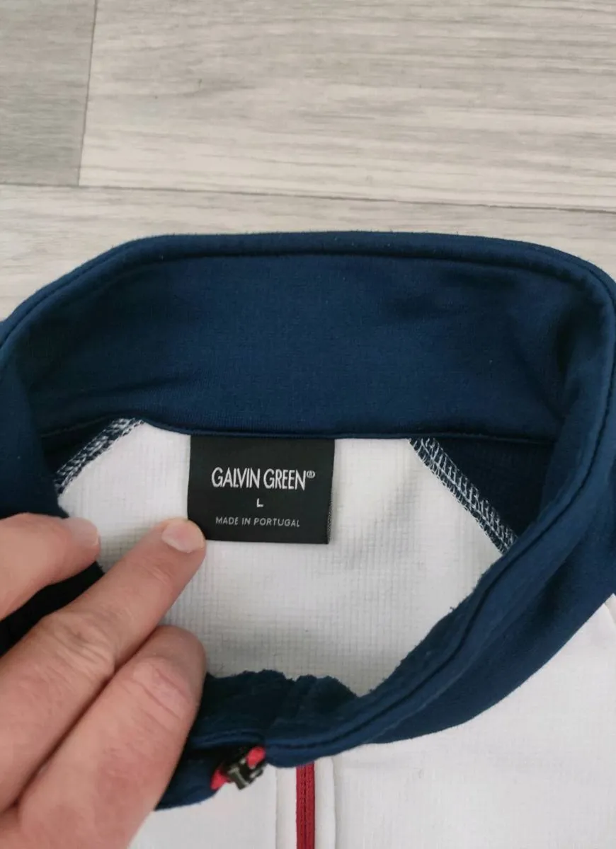 Galvin Green Insula Fleece Half Zip Golf Jumper M - Image 4