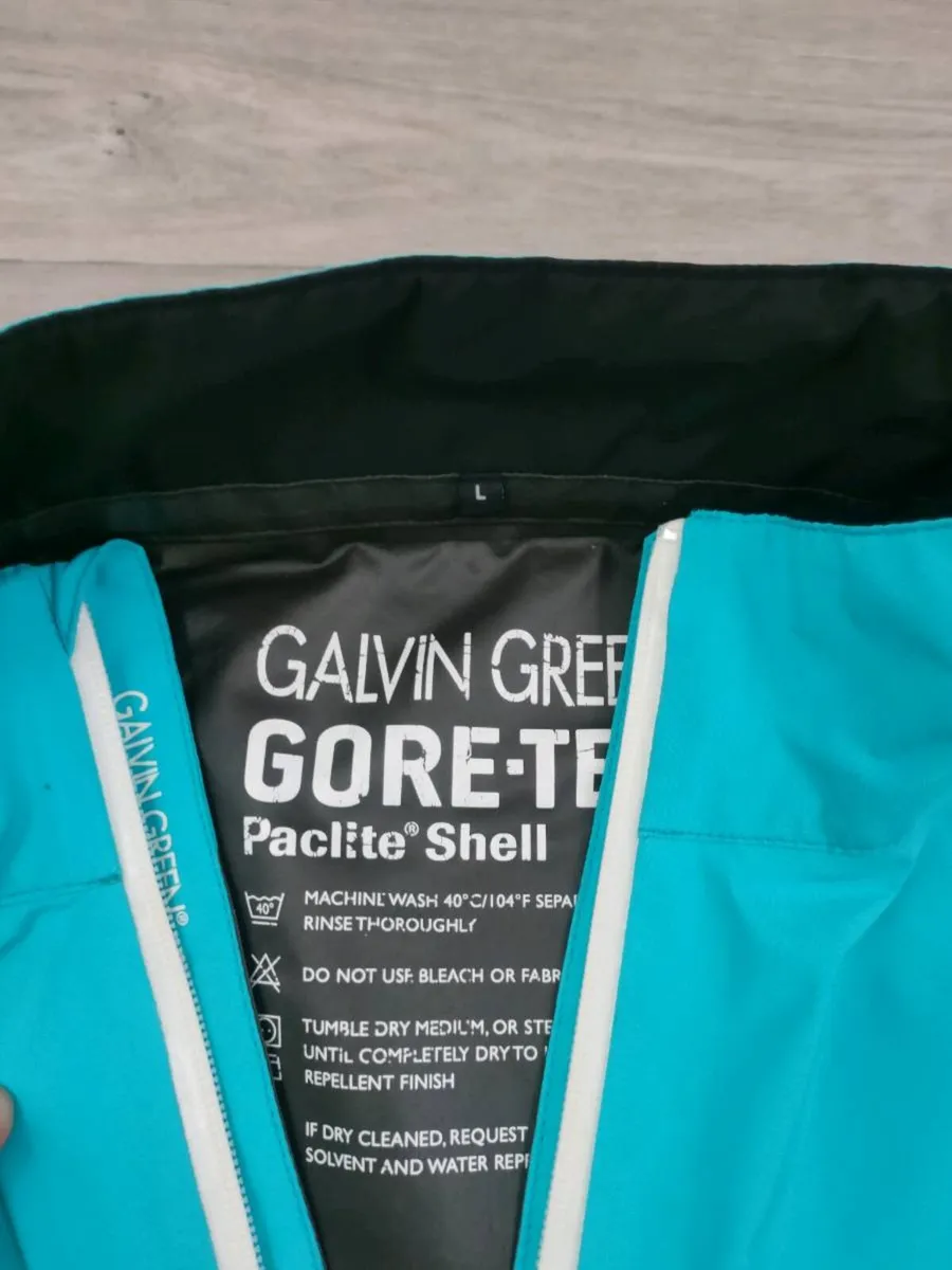 Galvin Green Gore-Tex Waterproof Golf Jackets L - Image 4