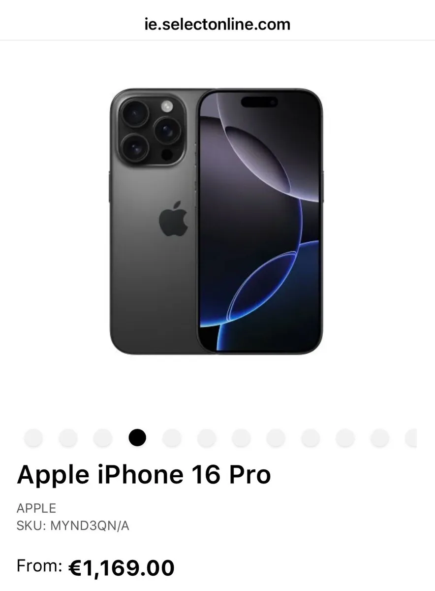 iPhone 16 pro NEW..!! - Image 1