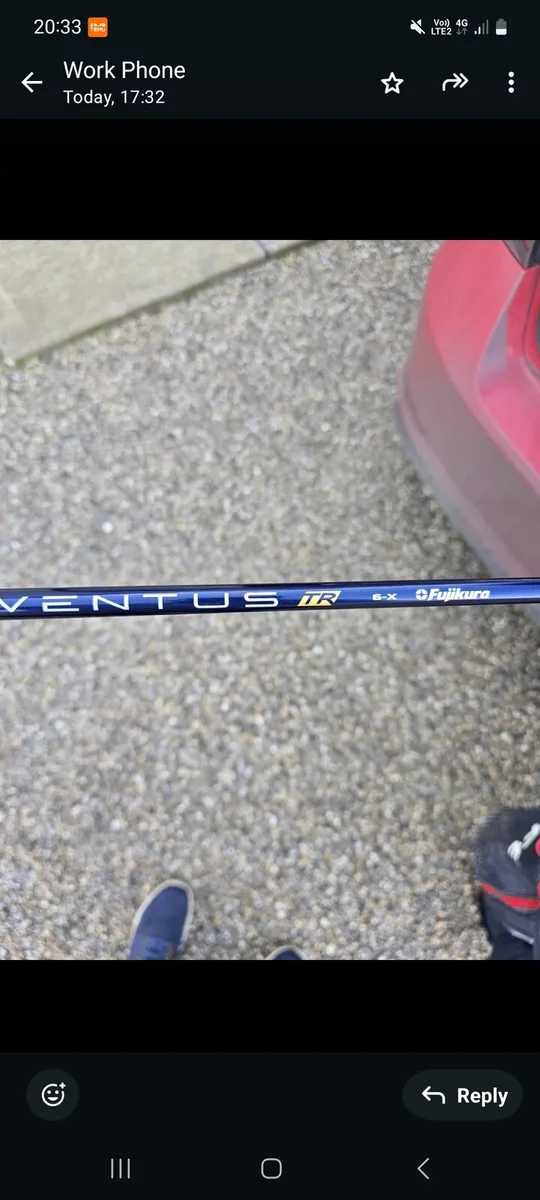 Ventus Blue TR 6 X Velocore driver shaft - Image 1