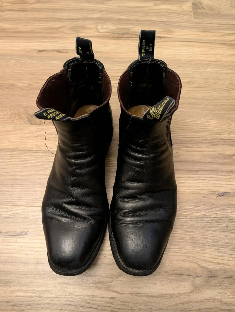Black RM Williams Boots - Image 1