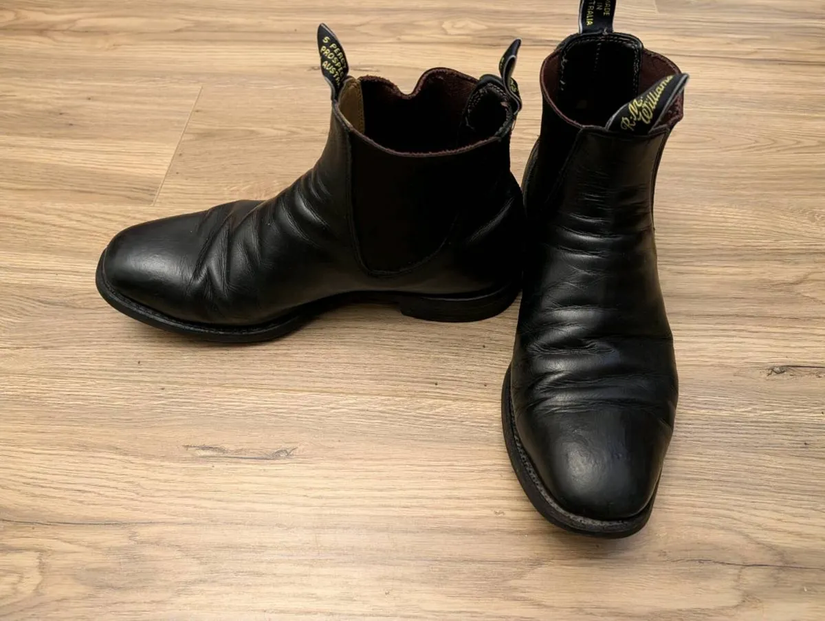 Black RM Williams Boots - Image 2