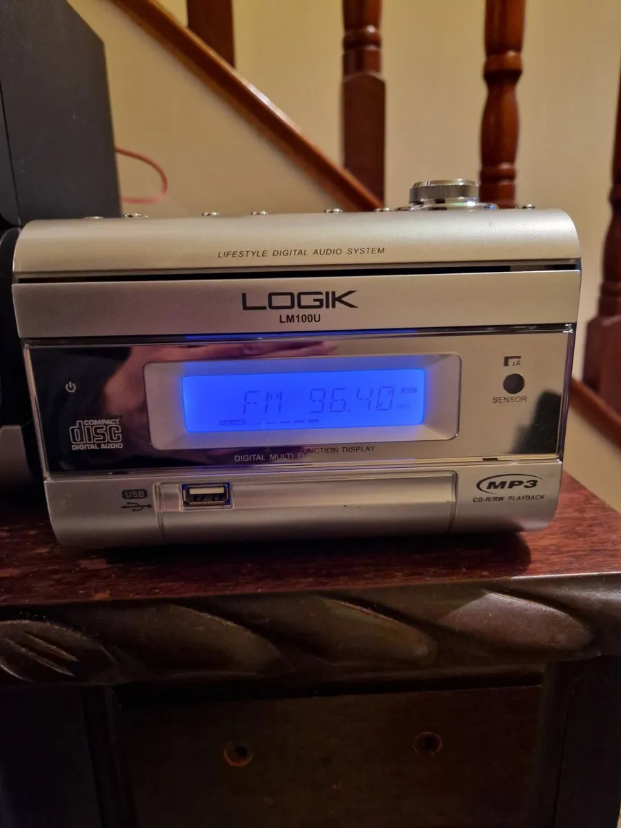 Logik LM100U Hifi Stereo System with Remote Contro - Image 4