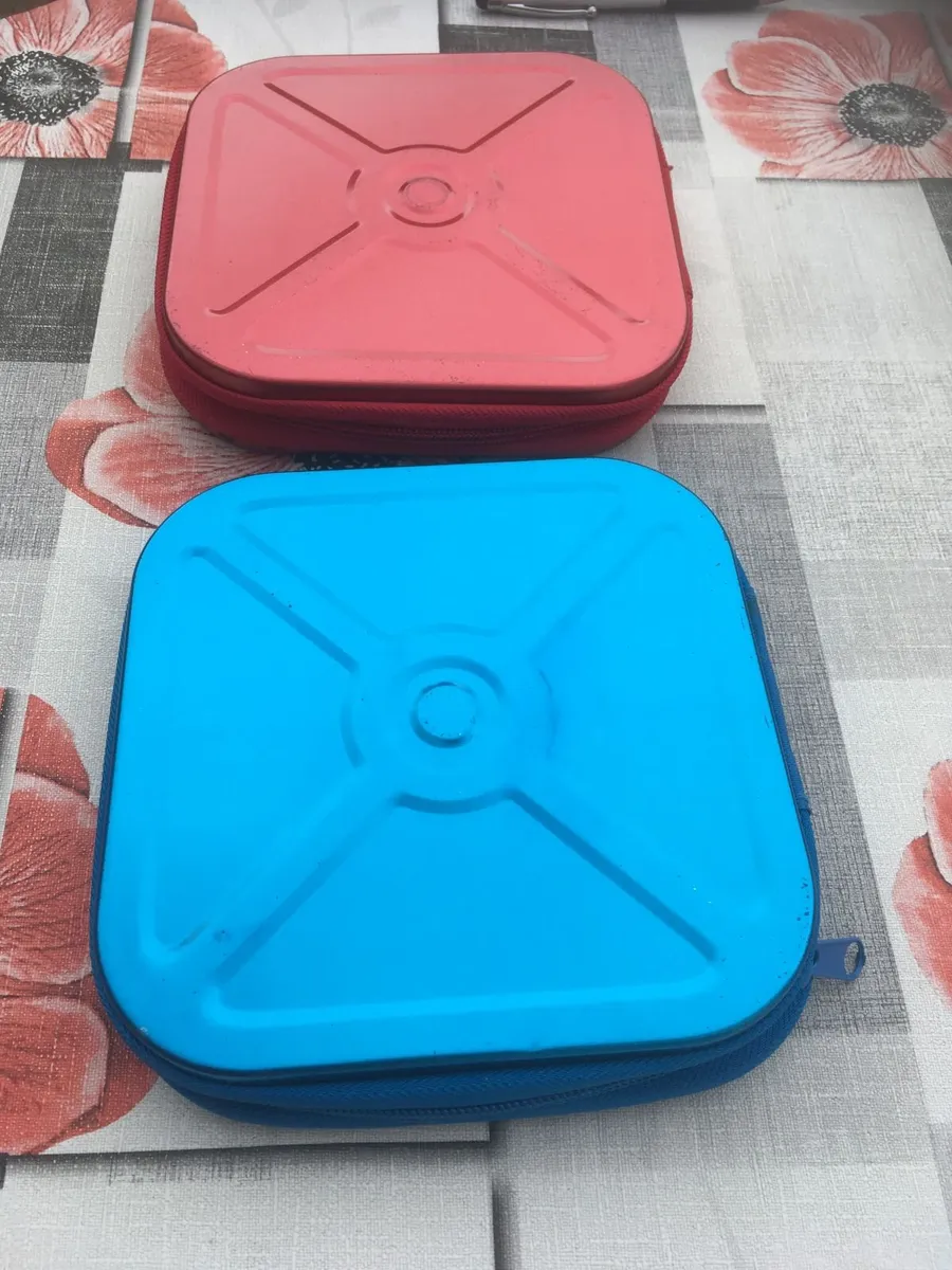 Two Strong Tin CD / DVD Storage Cases - Image 1