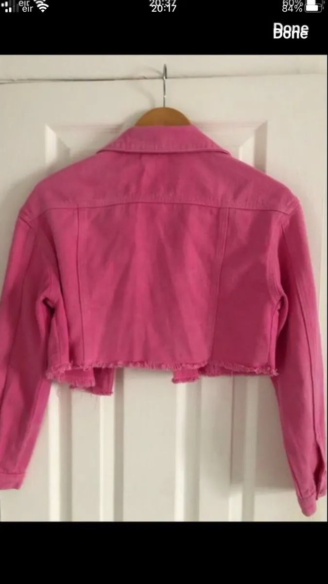 Ladies denim jacket size S €5 - Image 2