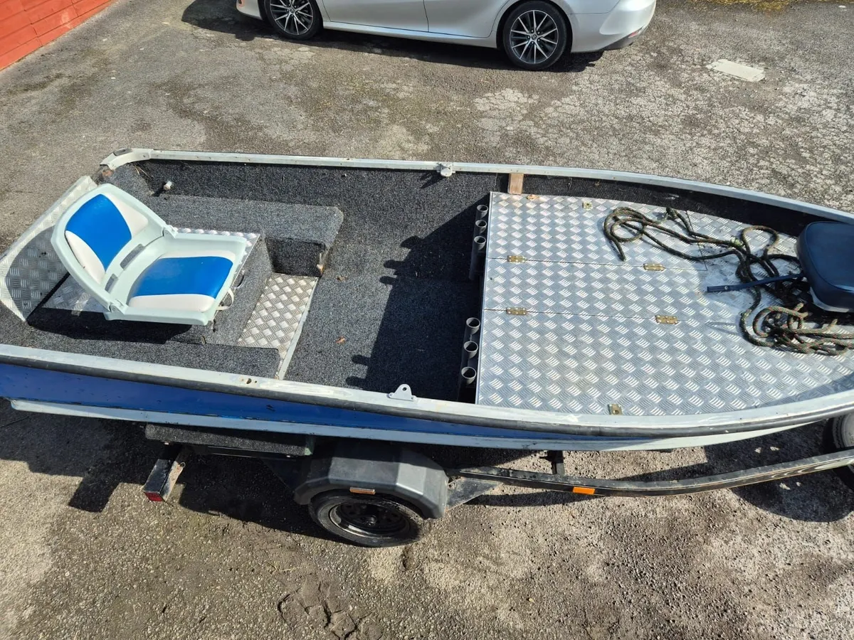 14ft Aluminium Boat - Image 2