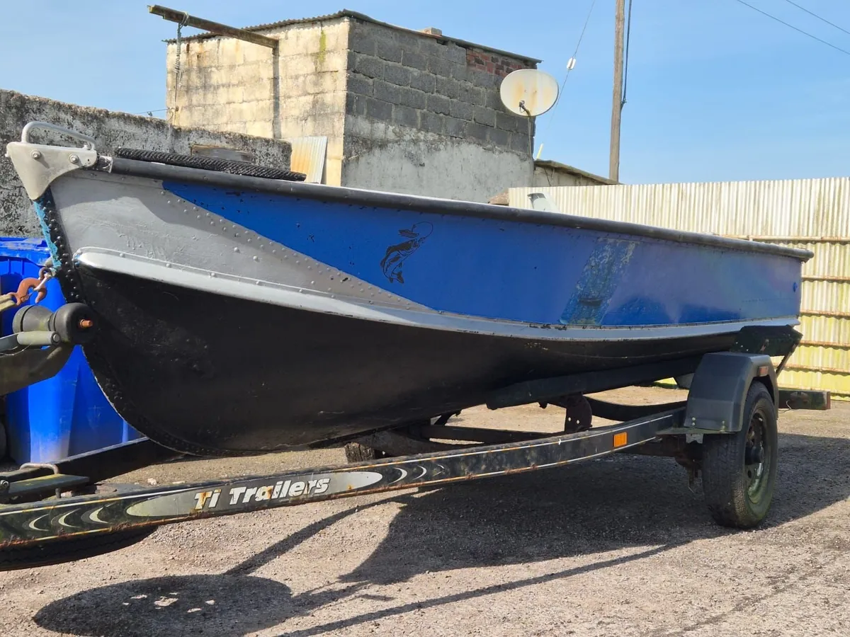 14ft Aluminium Boat - Image 1