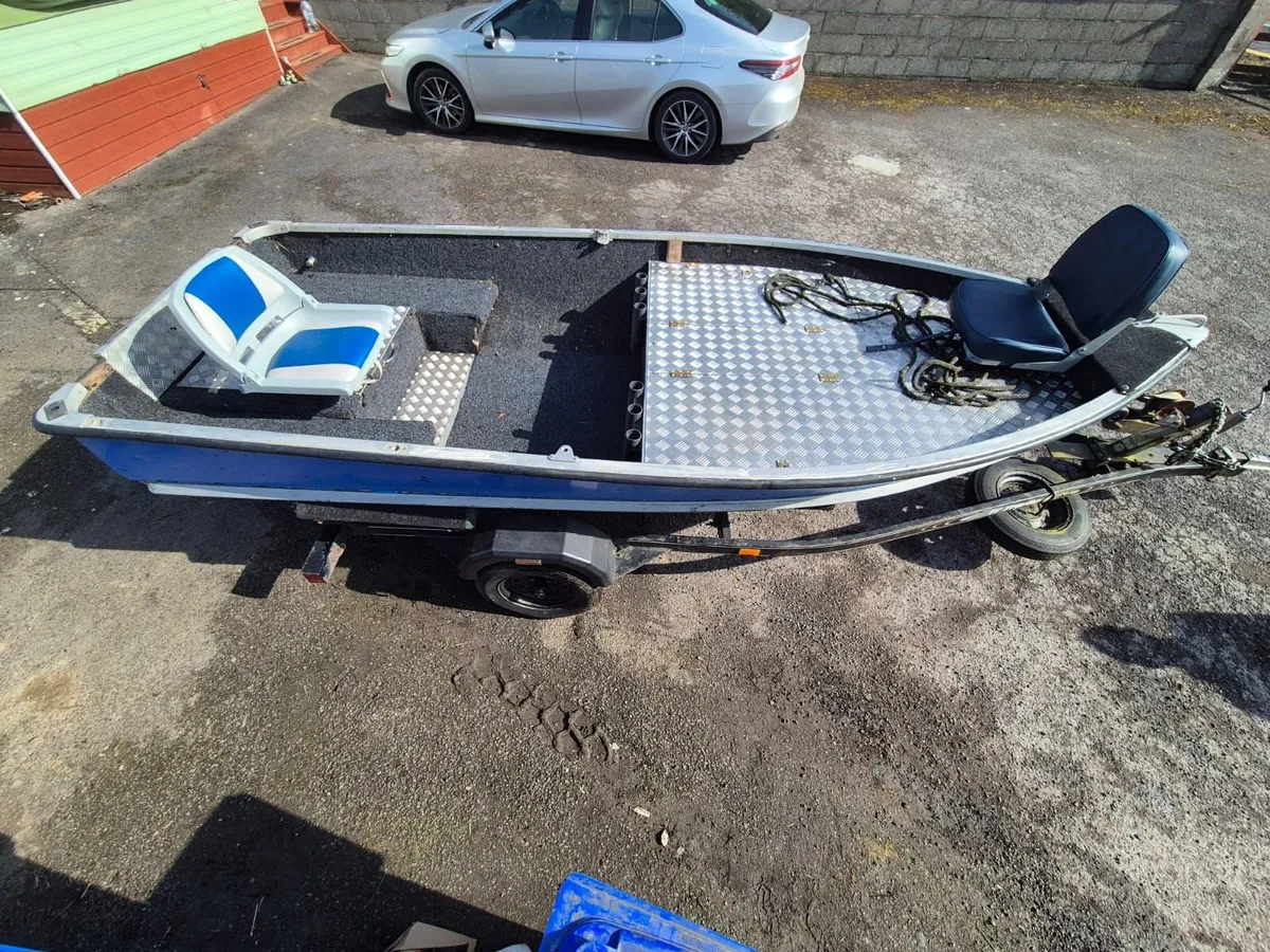 14ft Aluminium Boat - Image 3