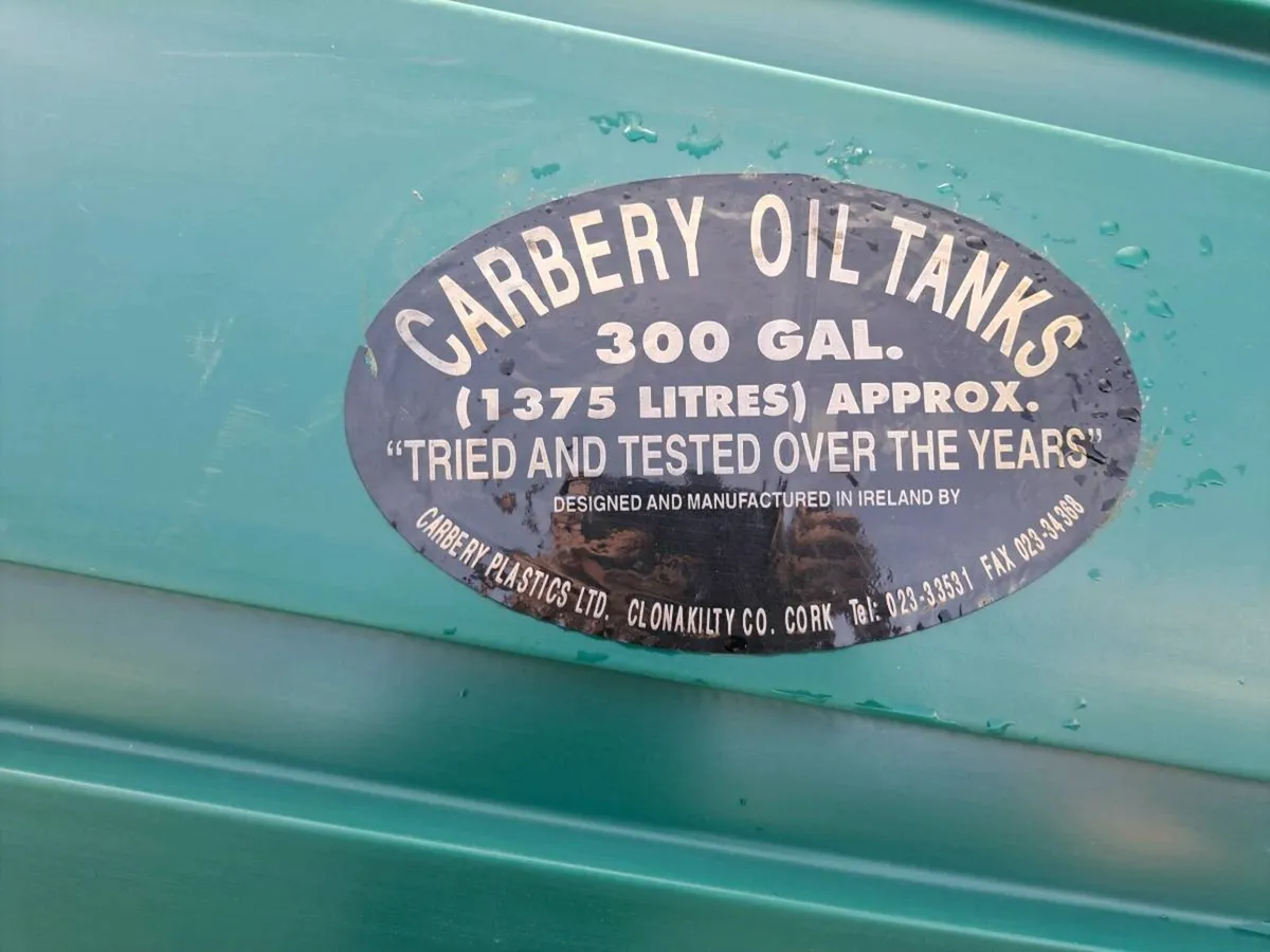 Carbery Oil Tank 300 Gal - Image 2