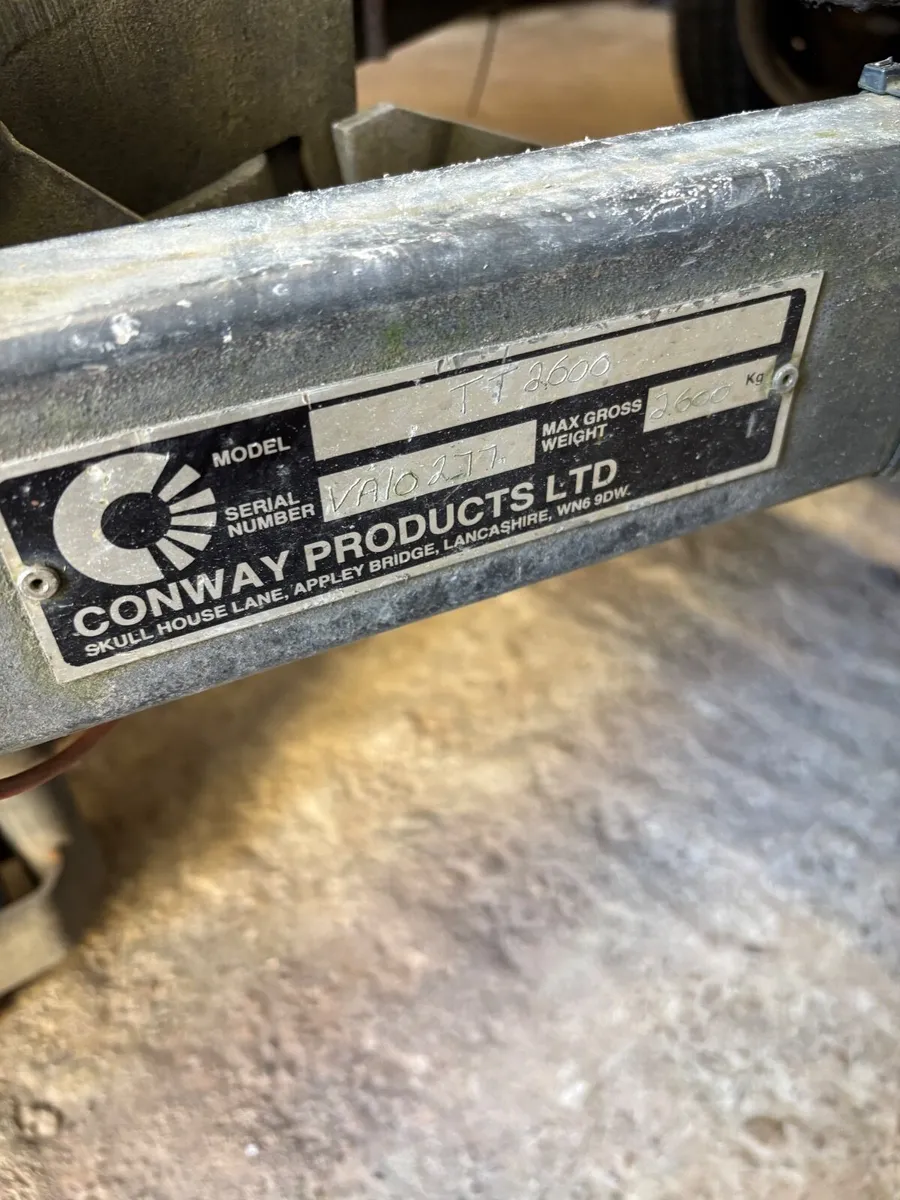 8x5 tipping van/car trailer - Image 2