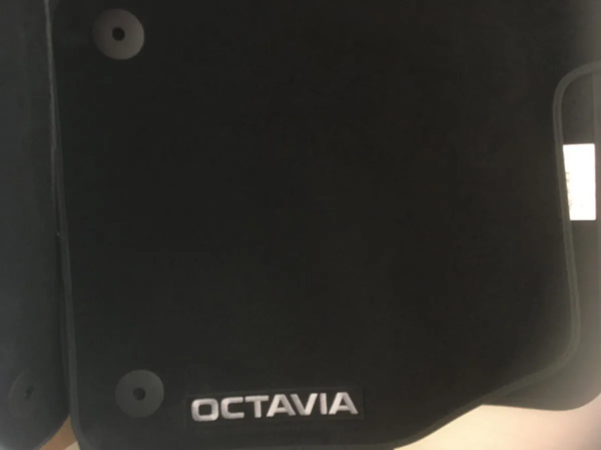 Brand New Skoda Octavia Car Mat Set 2024 Model - Image 1
