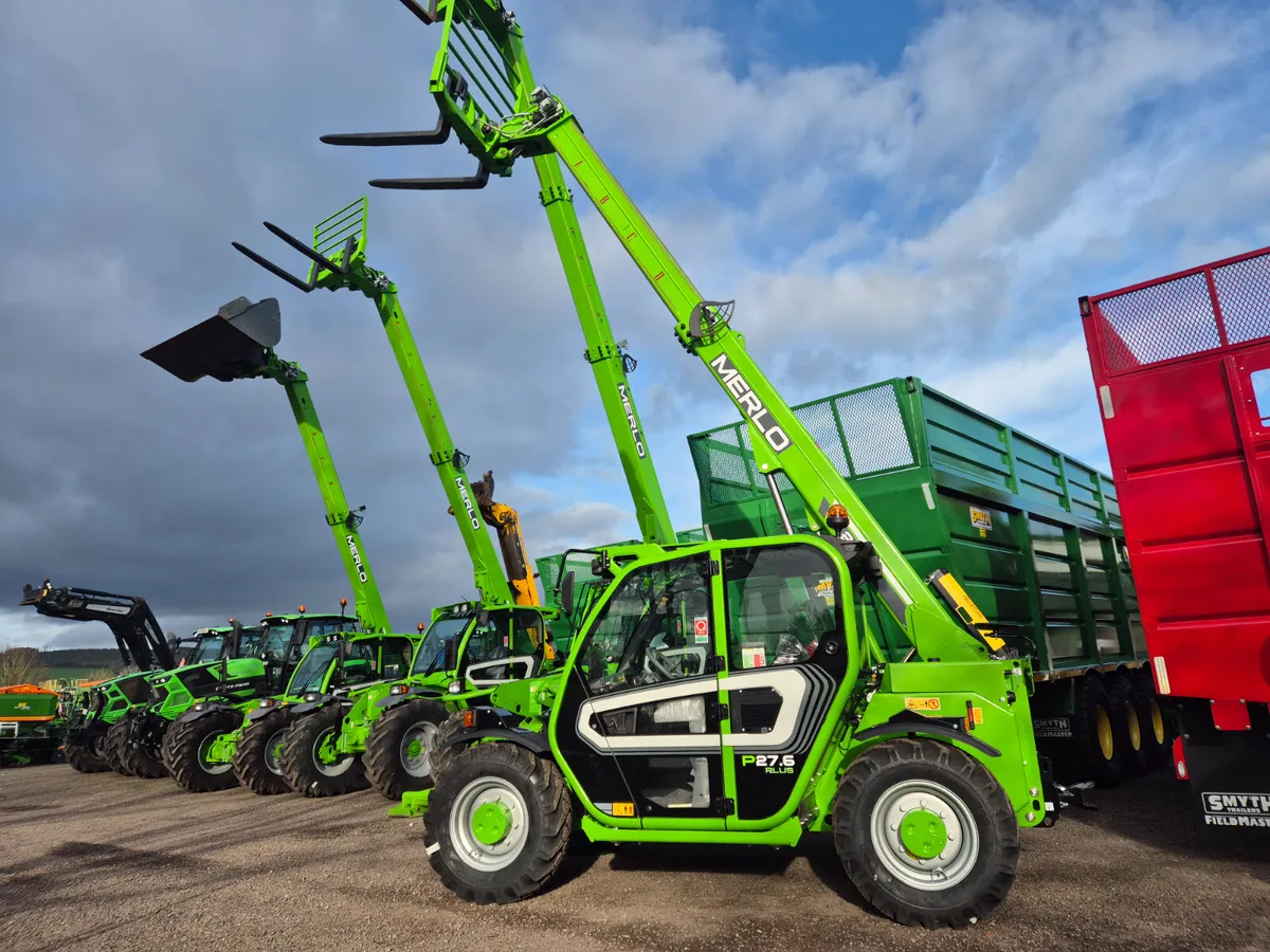 Merlo 27.6 Plus telehandler - 0% Finance - Image 1