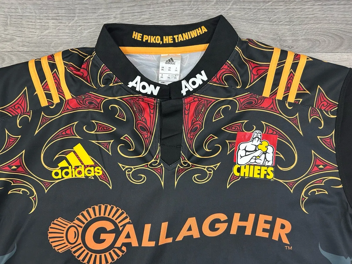 Adidas Waikato Chiefs Rugby Jersey Shirt Mens XXL - Image 3