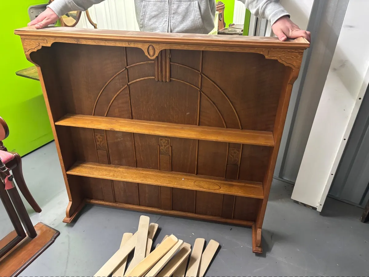 Antique kitchen dresser top - Image 1