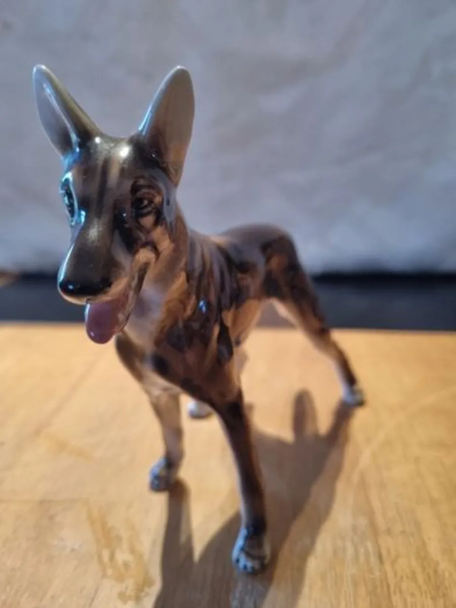 Austrian porcelain dog figurine - Image 3